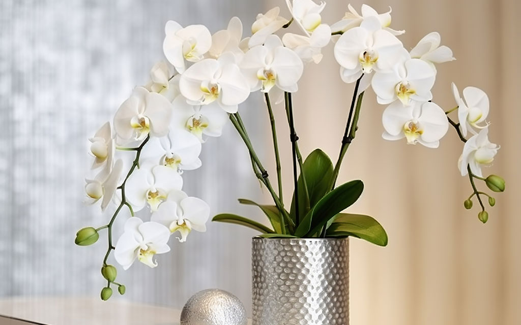 Elegant orchid plant, a long-lasting Mother's Day gift that blooms for months